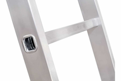 Алюминиевая 2-секционная лестница UFUK 2х12 ступеней 411212