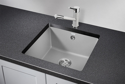 Granula 4451, АЛЮМИНИУМ, кухонная мойка, кварц