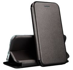 Чехол-книжка из эко-кожи Deppa Clamshell для Samsung Galaxy A20s (Черный)