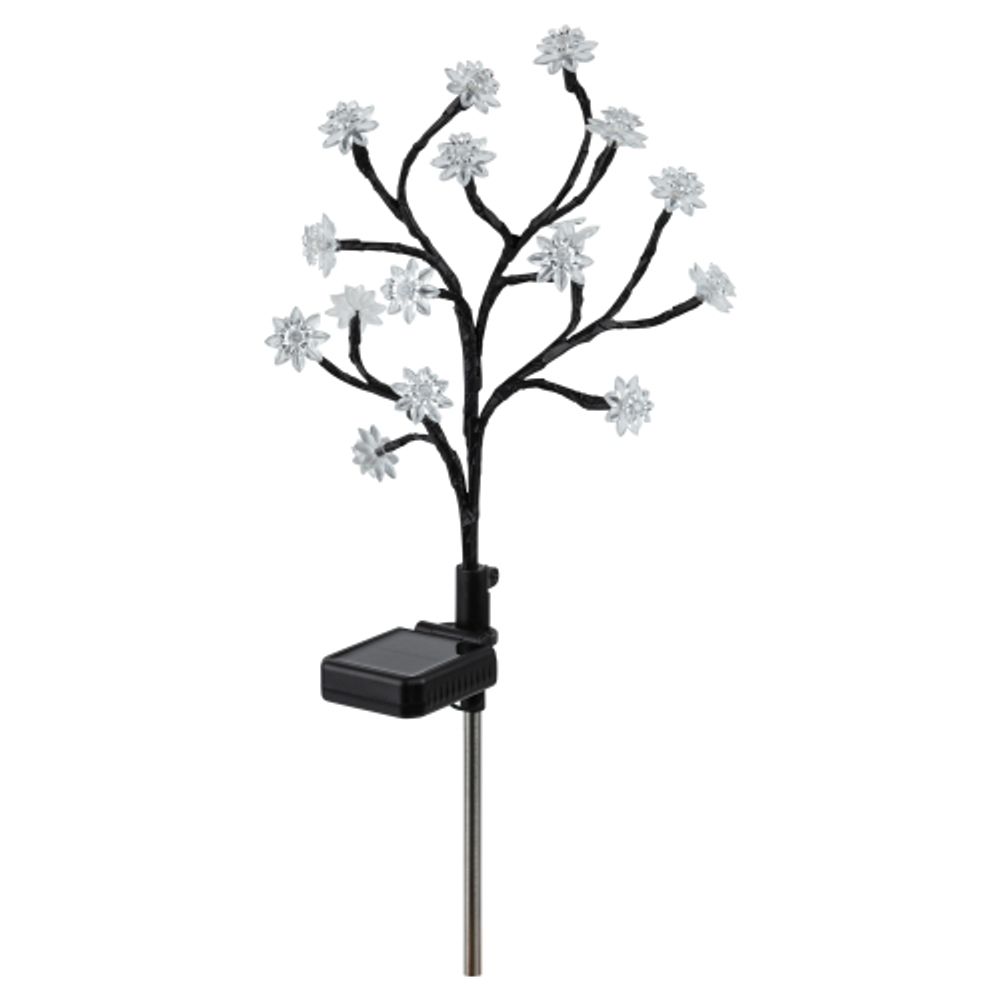 Светильник уличный ЭРА ERASF22-60 на солнечной батарее садовый Сакура 32 см | Садовые декоративные светильники