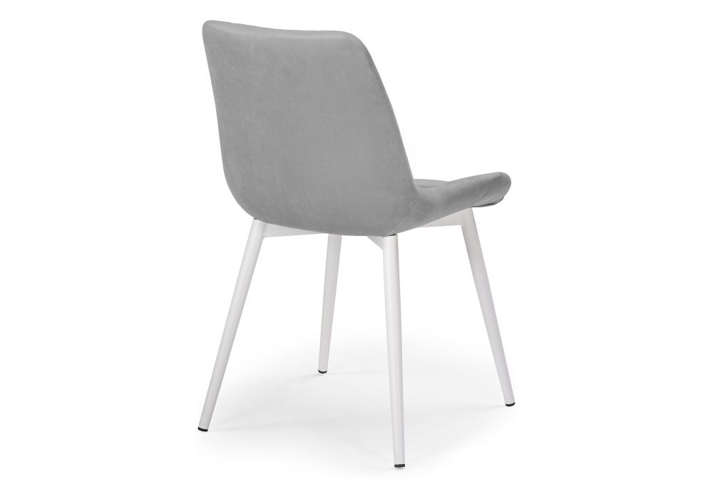 Стул на металлокаркасе Алст velutto 12 / белый