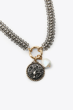 ZARA НАБОР ИЗ 3 ЦЕПОЧЕК С МЕДАЛЬОНАМИ, ЗОЛОТОЙ/СЕРЕБРЯНЫЙ