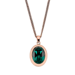 Колье Qudo Tivola Emerald 404550.1 G/RG