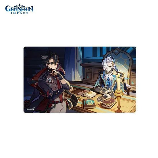 Коллекционная карточка Genshin Impact To the Stars Shining in the Depths Ризли и Нёвиллет 6942421132745