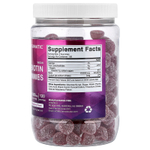 Vitamatic, веганские жевательные таблетки с биотином, со вкусом натурального малины, 240 жевательных таблеток