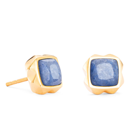 Серьги Coeur de Lion Blue-Gold 1200/21-0716