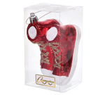 Елочная игрушка "Стильные кеды" 6*9*5,5 см, Красный (Серпантин)