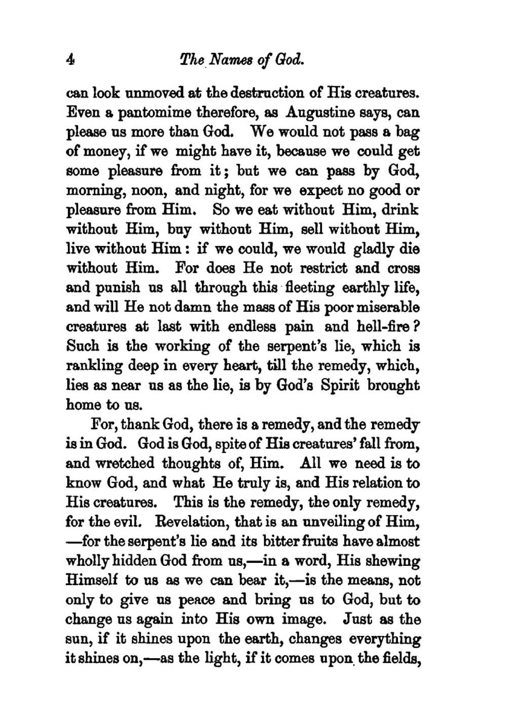 The Names of God in Holy Scripture. A Revelation of His Nature and Relationships | Andrew John Jukes