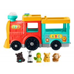 Fisher-Price Little People - обучающий поезд + 5 питомцев HHH93