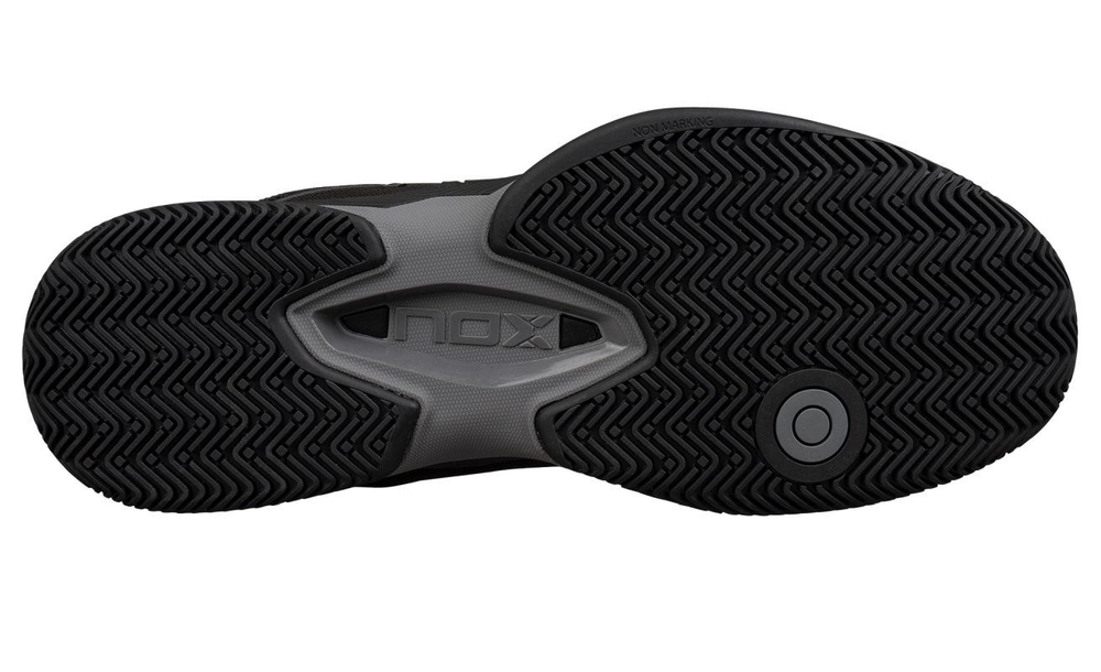 Мужские кросовки для Padel NOX ML10 Hexa - черный/грифельно-серый