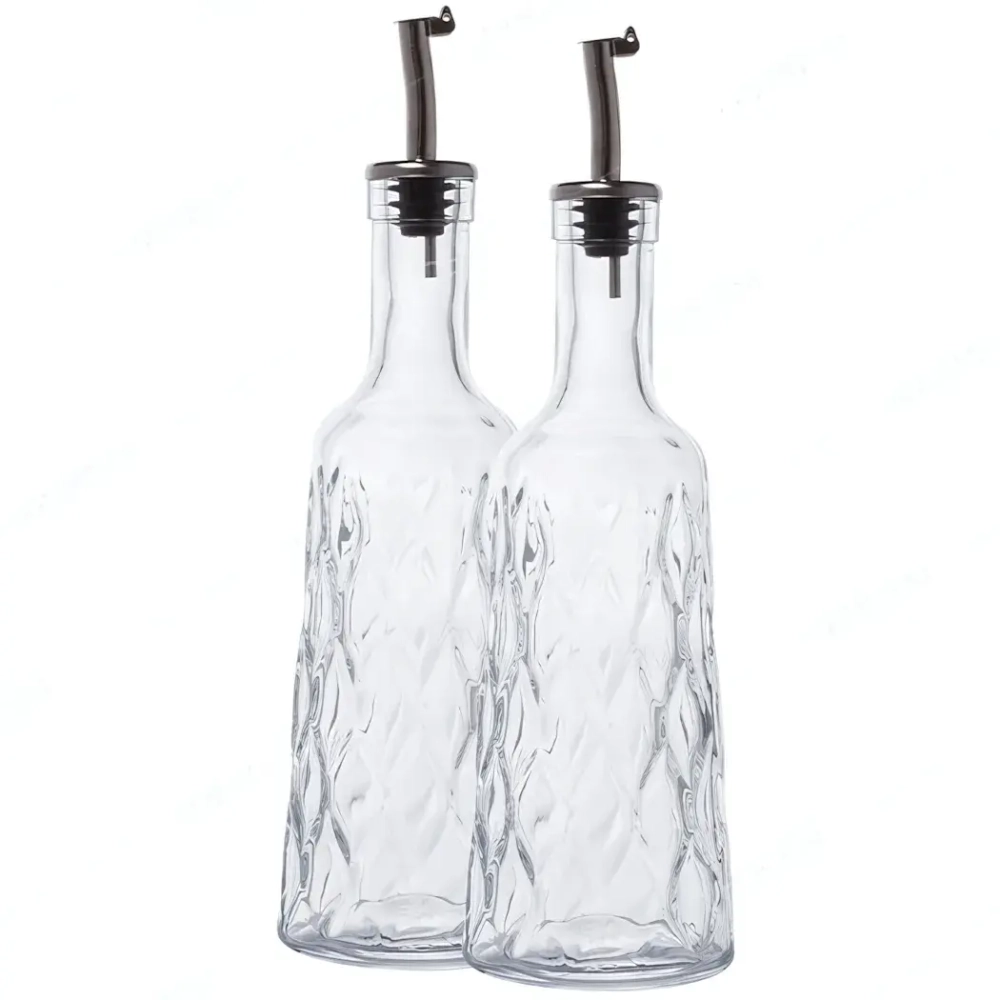 Бутылка для масла и уксуса LEAFY OIL 380 мл, 2 шт