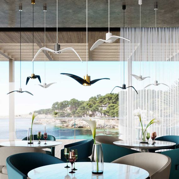 Подвесной светильник Odeon Light Pendant Birds 4901/1A