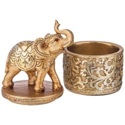 ФИГУРКА ДЕКОРАТИВНАЯ "СЛОН" 11Х9,5Х18СМ