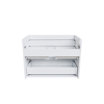 Тумба подвесная с ящиками IDDIS Zodiac, белая, 80 см, ZOD8CB0i95