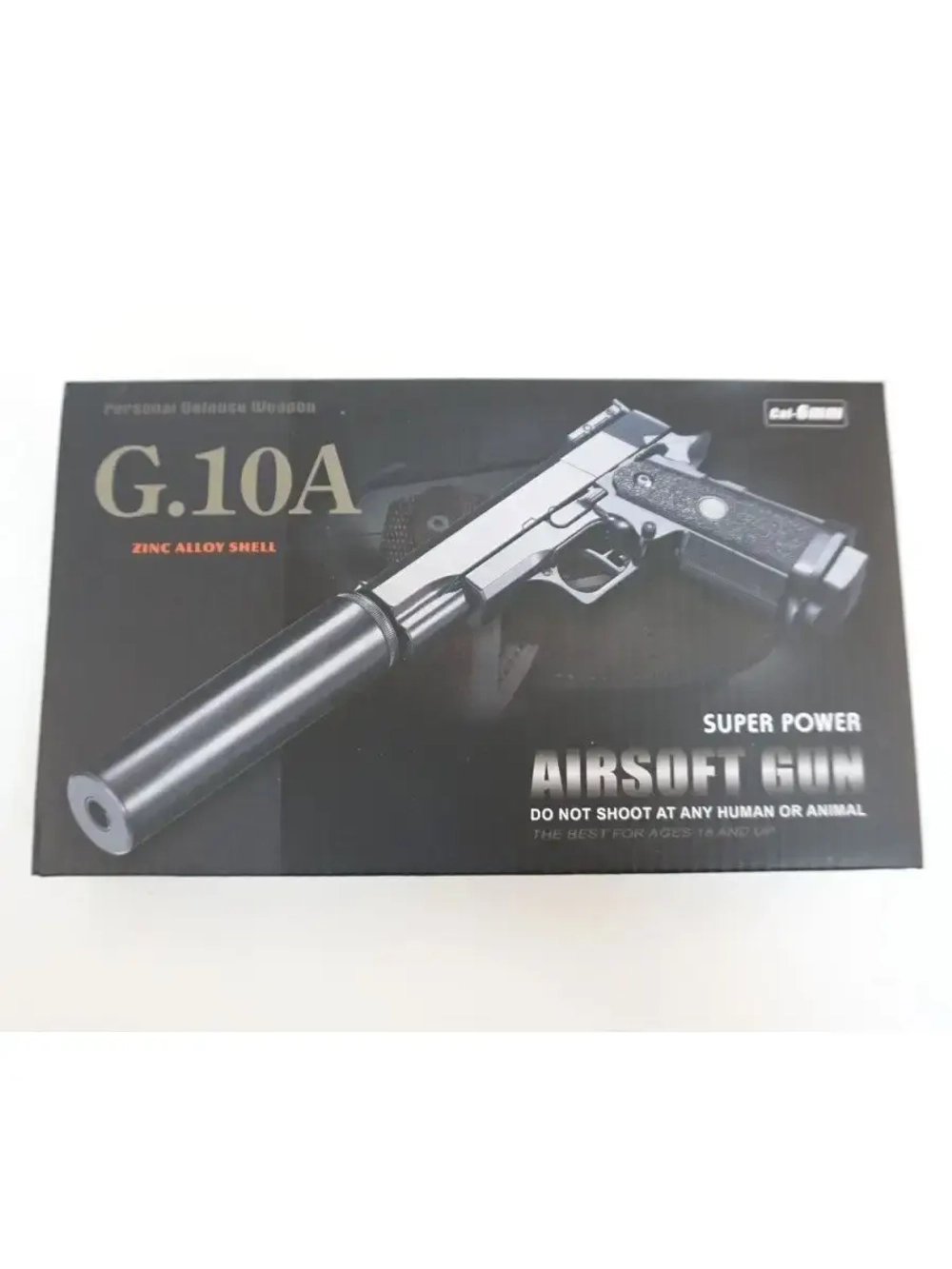 Пистолет Galaxy G.10A пружинный 6 мм