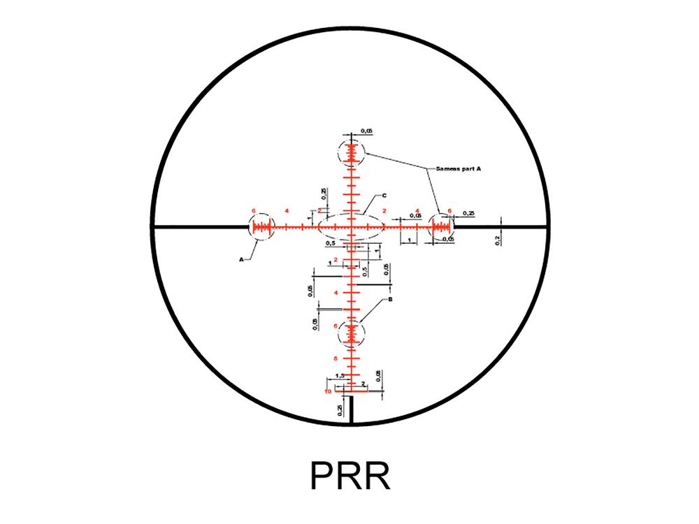 Прицел Nikko Stirling DIAMOND 6-24х50, PRR - фото 4