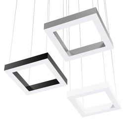 Светильник квадратный подвесной FS-TG-PR 94Вт 7520Лм IP20