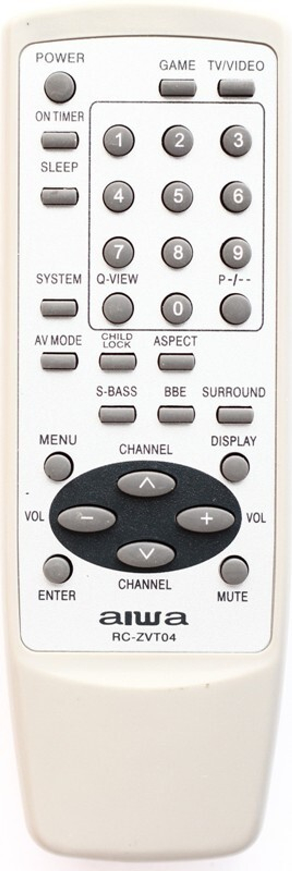 Пульт ДУ для AIWA RC-ZVT04