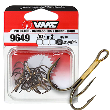 Тройник VMC 9649 №14 BZ-бронза 10шт