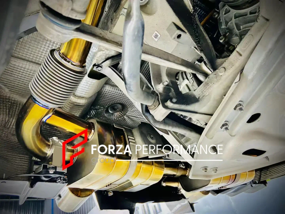 Спортивная выхлопная система с заслонками для Porsche 718 Boxster/Cayman 982 (2.0T и 2.5T) Порше Кайман