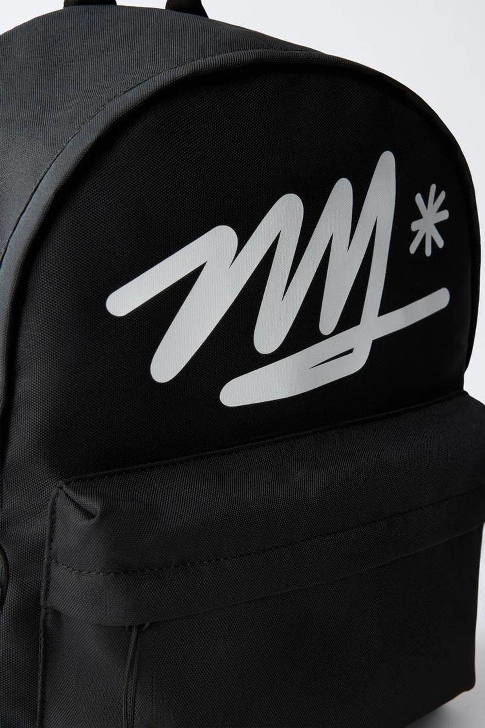 ZARA ПОВСЕДНЕВНЫЙ РЮКЗАК, ЧЕРНЫЙ