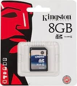 Карта памяти SDHC Kingston 8GB (SD4/8GB)