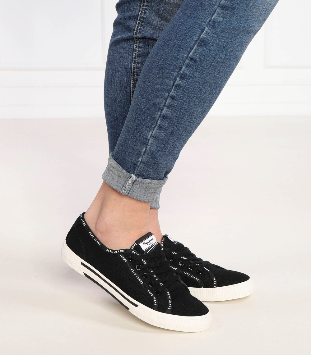 Кеды BRADY RIB W Pepe Jeans London - черный(PLS31437)