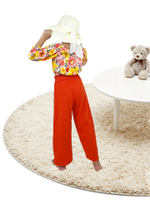 02-95-4 Комплект для девочки (футболка и брюки)