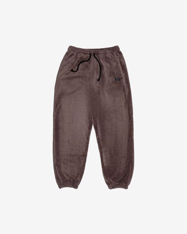 Брюки плюшевые графит - фото 1