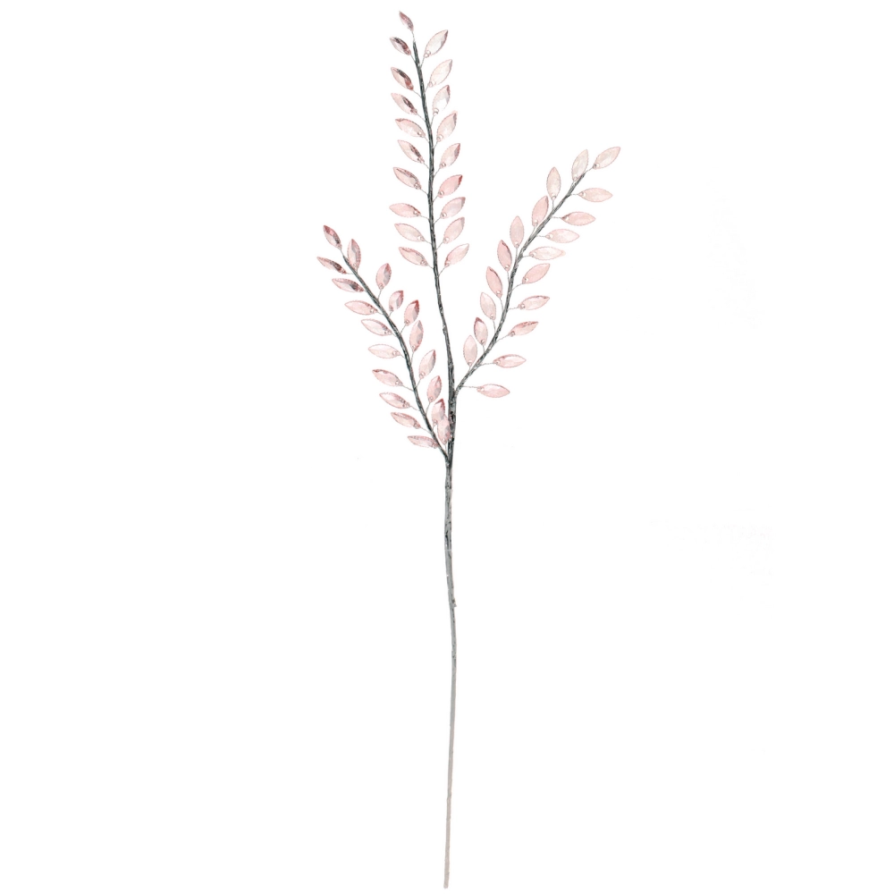 Ветка декоративная «Изысканный стиль» 80 см, Розовый