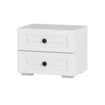 Тумба прикроватная Софт ТБ-12 белый/эмаль белая F26