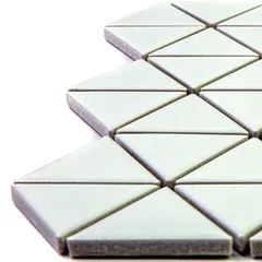 Reno White matt Мозаика из керамогранита Bonaparte белый светлый узор