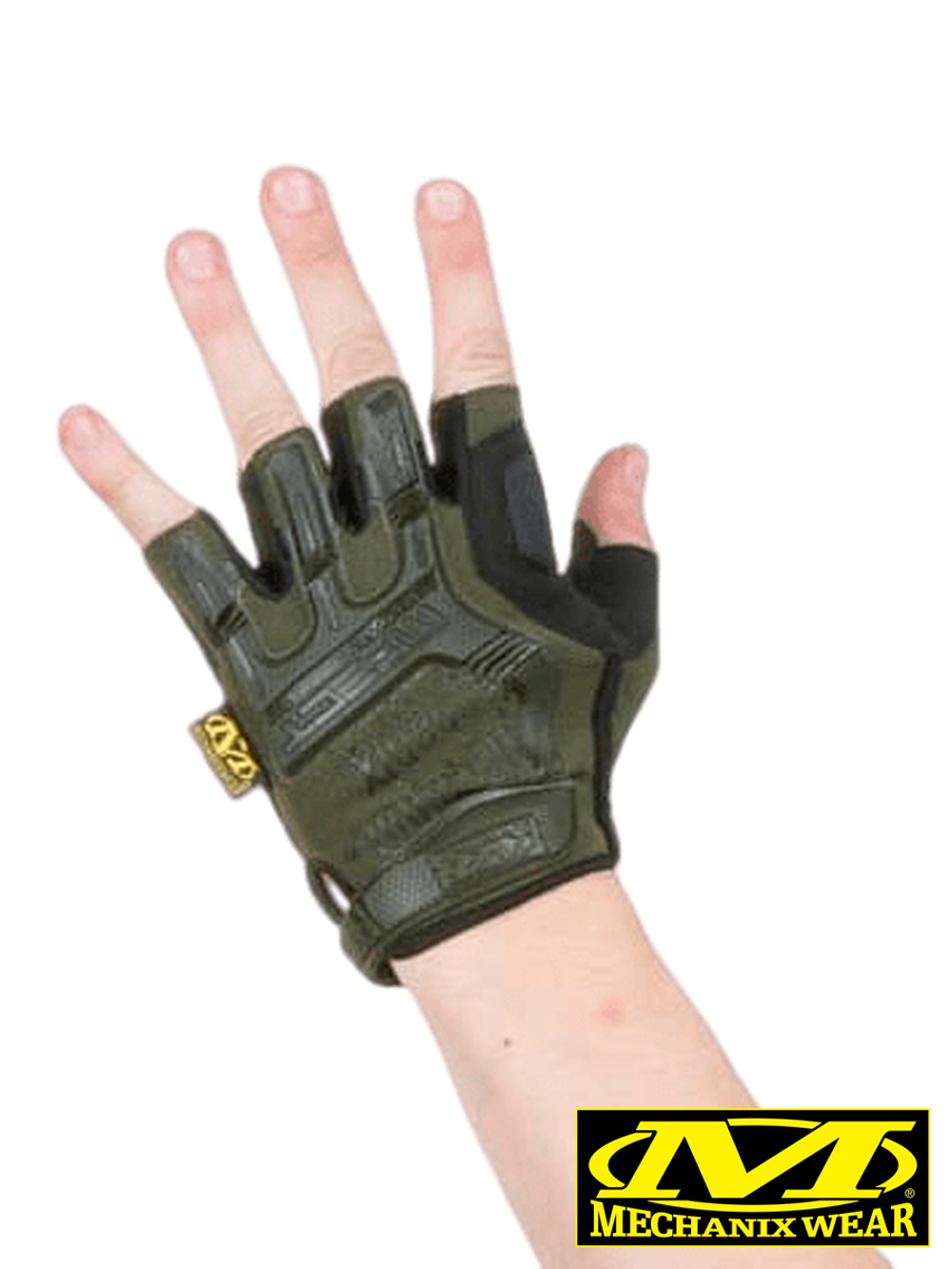 Перчатки беспалые Mechanix M-Pact Fingerless (реплика). Олива