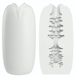 Белый мастурбатор-вагина Olga (Цвет: белый)