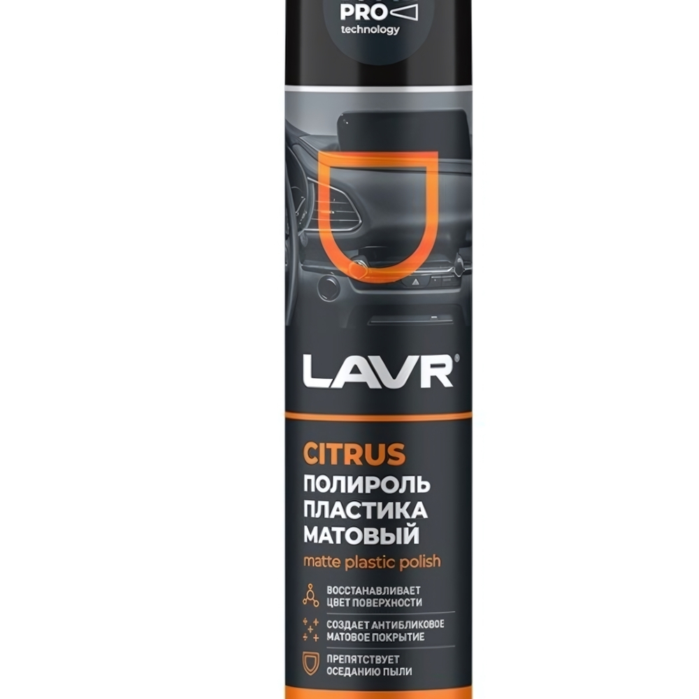 Полироль пластика LAVR Матовый, 400 мл