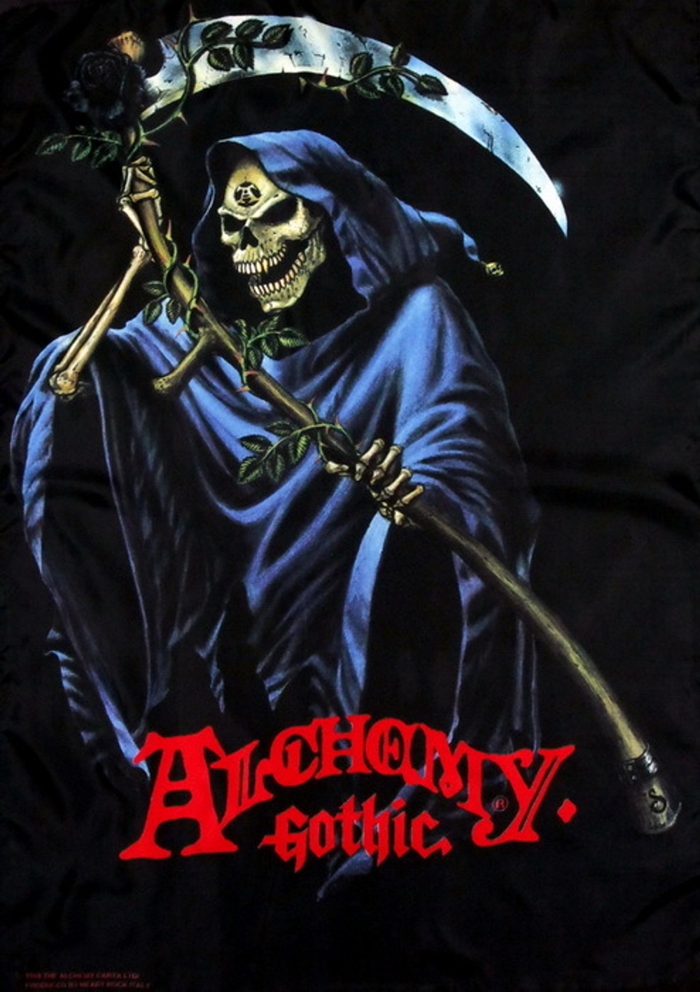 Флаг Смерть с косой - Alchemy Gothic