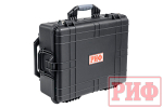 Кейс защитный ударопрочный РИФ 616х493х220 мм на колесах с телескопической ручкой IP55