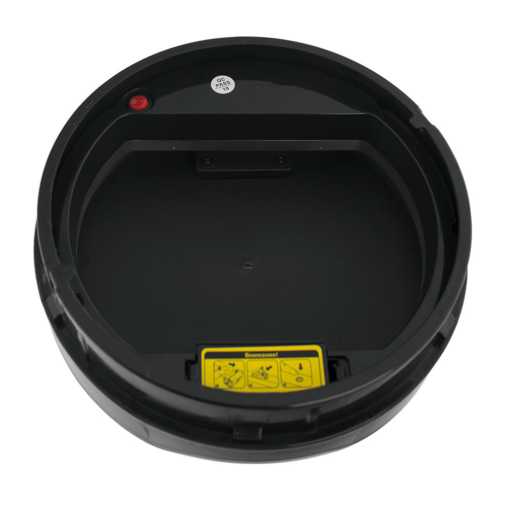 Ведро для мусора сенсорное, круг, Foodatlas JAH-6111, 12 л (черный)