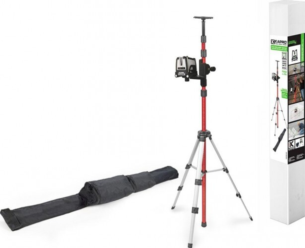 Лазерный уровень KAPRO 873G в наборе 873G-НАБОР