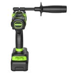 Дрель-шуруповерт ударная акк. Greenworks GD24DD140, 24V,б/щет,70/140Нм,Anti-kickback,1x4Ач,ЗУ,кор (3707607CUB)