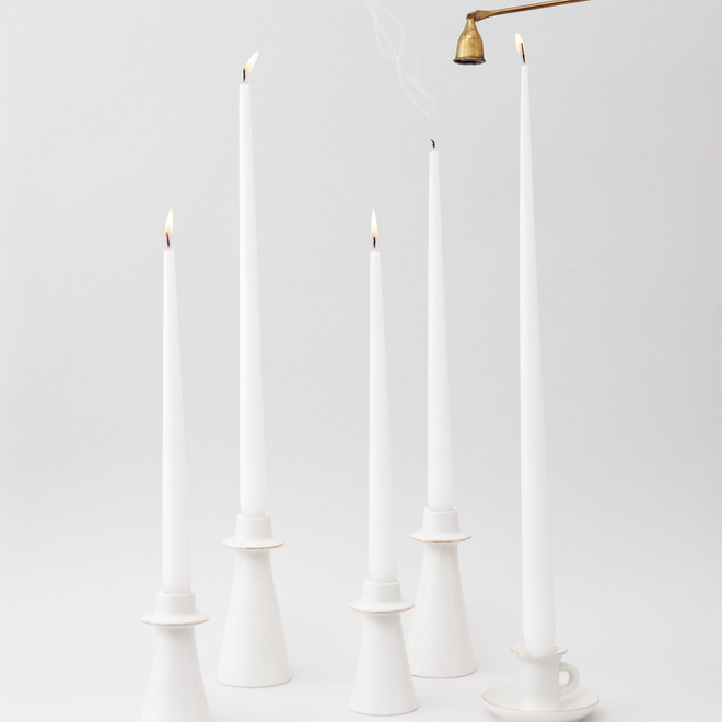 Свеча классическая 40 см, белый