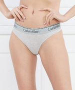 Стринги ATHLETIC COTTON THONG Calvin Klein Underwear - серый(000QF7188E)