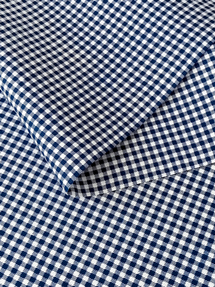 Ткань бязь плательная, рис. "Клетка 0,5 мм", ширина 150 см, арт. 543