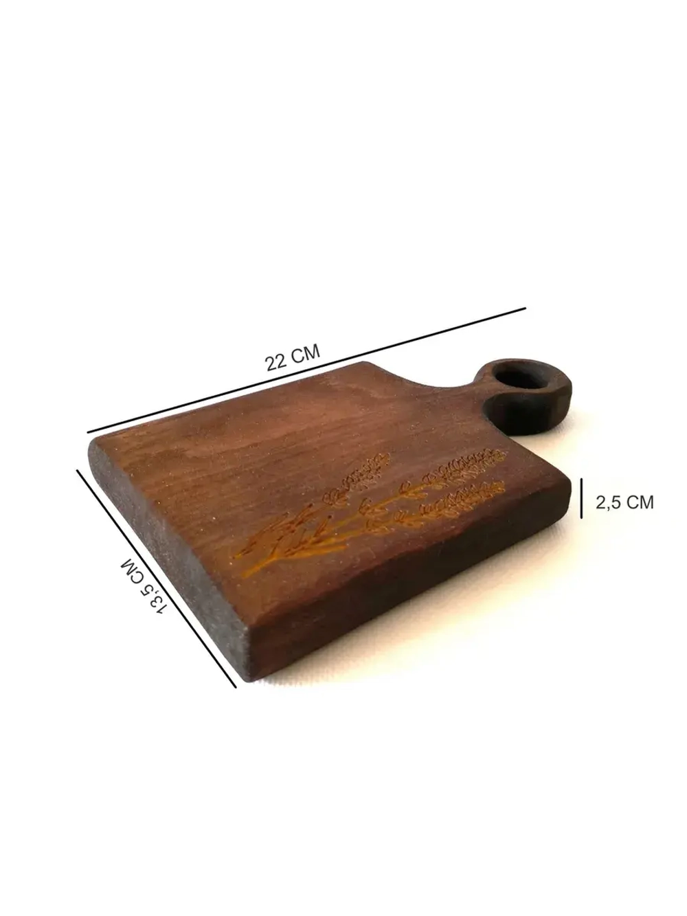 Набор досок разделочных из дерева сервировочных 5 шт.