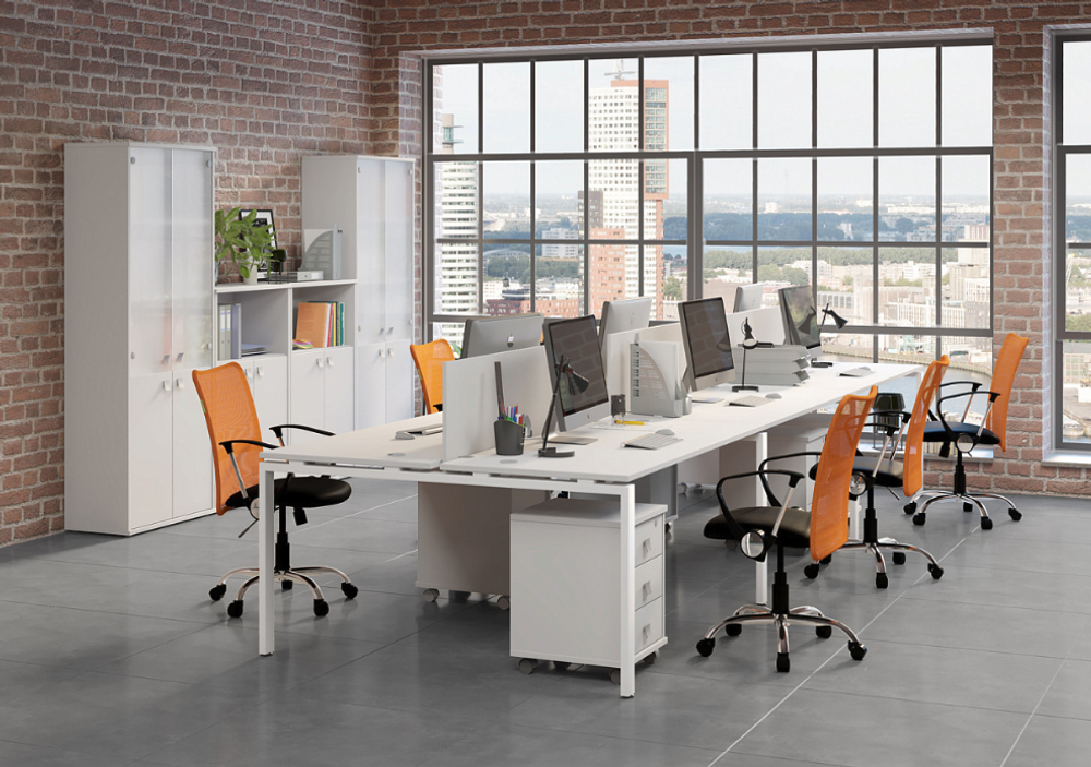 Шкаф-купе приставной Б.ШК-4 Т Metal System (Металл Систем)