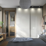 Шкаф-купе - IKEA PAX/HASVIK/ПАКС/ХАСВИК ИКЕА, 200x66x236 см, белый