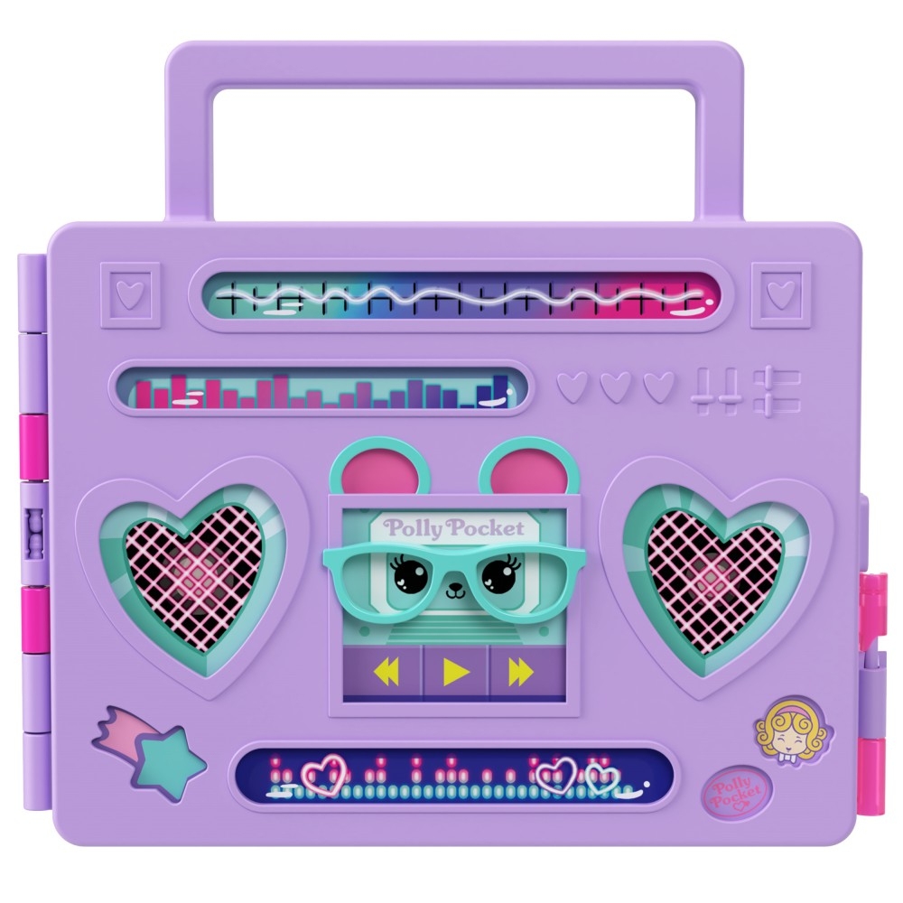 Polly Pocket - Вечеринка мода Набор с куклой + 16 аксессуаров HRD65