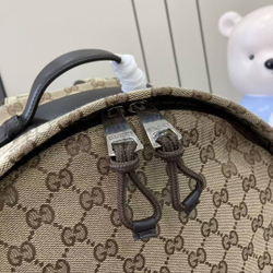 Мужской рюкзак Gucci бежевого цвета