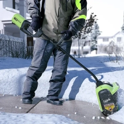 Greenworks GD60SS 60В снегоуборщик аккумуляторный (без АКБ и ЗУ) ковш 30 см, выброс 6 м 2603207