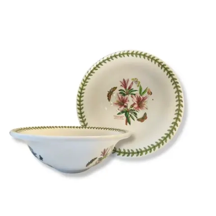 Portmeirion Ботанический сад 20 см тарелка для макарон Цветок лилии (сорт II)